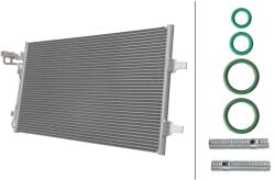 HELLA Condensator, climatizare HELLA 8FC 366 222-901 (8FC 366 222-901) - fixbox
