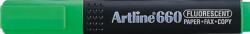 Artline Textmarker ARTLINE 660, varf tesit 1.0-4.0mm - verde fluorescent (EK-660-FGR) - forit
