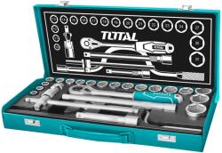 TOTAL Set cheie cu clichet și capete în cutie TOTAL - Industrial, 24 de piese (TL IND THT141253)