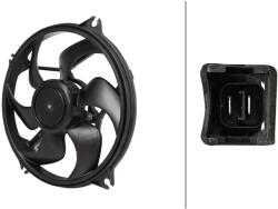 HELLA Ventilator, radiator HELLA 8EW 366 420-551 (8EW 366 420-551) - fixbox
