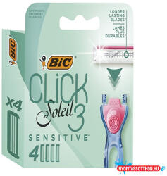 BIC Borotvafej BIC Soleil Click3 Sensitive női 4 darab/bliszter - nyomtassotthon