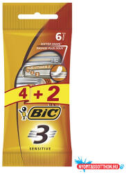 BIC Borotva BIC 3 Sensitive férfi 3 pengés 4+2 darab/bliszter