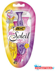 BIC Borotva BIC Miss Soleil női 3 pengés 4 darab/bliszter - nyomtassotthon
