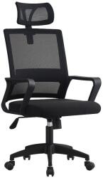 ProCart Scaun ergonomic de birou, cu tetiera, reglabil si rotativ, mesh (294H) - cartuseria
