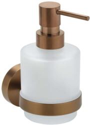 SAPHO X-Round - Dozator de săpun lichid din Copper, sticlă mată, cupru mat XR103PG (XR103PG)