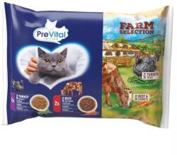 PreVital alutasak NM Farm Selection hús-zöldség 4x85g Multipack