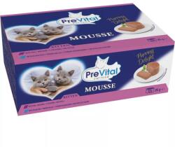 PreVital Nedves Macskaeledel konzerv Mousse vegyes junior 12x85g