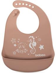 Baboo Silicone Bib előke Au Naturale, 4m+