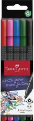  Marker FABER-CASTELL GRIP 0, 4 mm, 5 buc