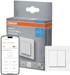 OSRAM Smart+ Wi-Fi okoskapcsoló 4 gombbal, újratölthető lítium-ion akkumulátor, felületre szerelhető, kompatibilis a SMART+ App alkalmazással, Wi-Fi csatlakozás (2.4 GHz)