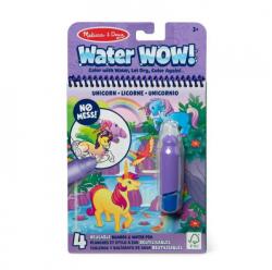 Melissa & Doug Water WOW magie cu apă unicorn (6076735)