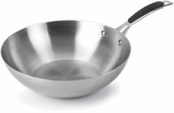 Lacor Menaje Wok LACOR 53828 Trimetal, 28 cm, Culoare Gri (84559440)