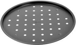 Lagostina Tava pentru pizza Lagostina Gustosa, antiaderenta, perforata, 32 cm, neagra (82445235)