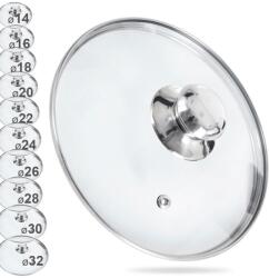 orion group Capac pentru oale si tigai Orion Group, 22 cm, din sticla rezistenta la caldura (36390630)