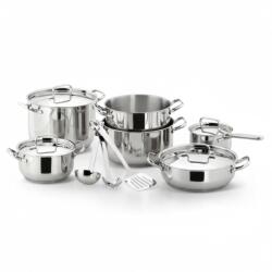 Lagostina Set de Oale Lagostina Sfiziosa din Inox 1810, 13 Piese, pentru Inductie (77455102)