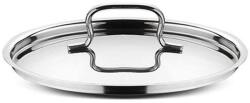 Lagostina Capac din inox Lagostina Schoner, 20 cm, gri, cu maner ergonomic (95519997)