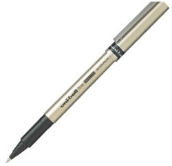 uni Roller Uni-Ball DeLuxe UB-177, 0.7 mm, mina neagra, Corp auriu (R175)