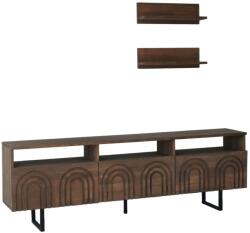 Hanah Home TV Unit Walnut Helen - Walnut