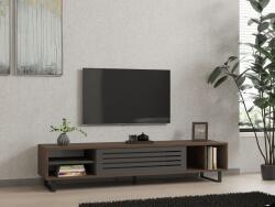 Hanah Home Eray TV állvány, dió és antracit