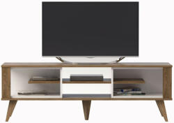Hanah Home Ionis TV állvány tölgy és fehér (875ZNA3042)