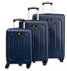 Caterpillar Set 3 trollere CATERPILLAR Cargo Sculpted, 35L, 59L, 92L, ABS+PC - midnight blue (CAT-84620-184) - forit Valiza