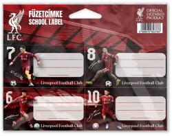 LIVERPOOL Етикет за тетрадка liverpool, 12 броя 7570589011 (7570589011)
