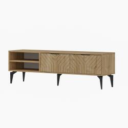 Hanah Home TV Stand Sapphire Oak Regina - Sapphire Oak