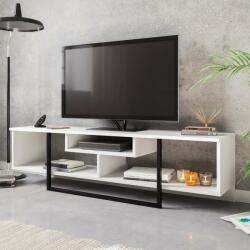Hanah Home TV Stand White Black Asal (150) - White, Black (875ZNA3049)
