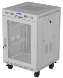Lanberg Rack Lanberg FF01-6615-23SL, 19 inch, 15U, 600 x 600 mm, Grey (FF01-6615-23SL)