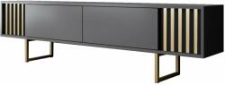 Hanah Home TV Állvány Antracit Arany Gold Line - Antracit, Arany