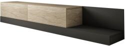 Hanah Home TV Stand Travertine Anthracite Major - Travertine, Anthracite