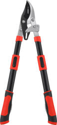 Strend Pro Ágvágó olló, Strend Pro Premium, fekete/piros, 69-94 cm, acél penge, teleszkópos, racsnis (TC234503)