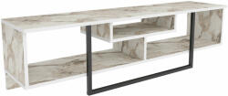 Hanah Home TV Stand Black White Asal 150 - Black, Ephesus