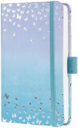 Sigel Naptár A6 heti 2027 kemény borító "Jolie" Butterfly Confetti Sky (7J346)