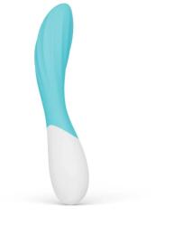 LELO Vibrator Lelo MONA Twist, Control Aplicatie Mobila, Silicon, USB, Albastru Deschis, 19.5 cm Vibrator