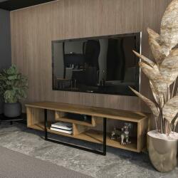 Hanah Home TV állvány diófa fekete Asal (150) - diófa, fekete (875ZNA3051)