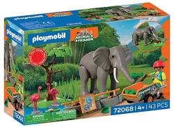 Playmobil Animals & Friends PM72068 - Ingrijitor zoo cu elefant (Promo Pack) #72068 (72068)