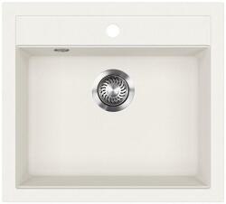 Evido QUADRO 6 gránit mosogató, fehér 442205 (442205)
