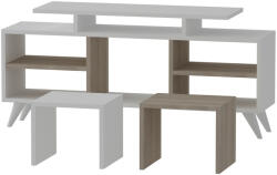 Hanah Home TV Unit White Cordoba Kutay - White, Cordoba