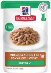 Hill's Science Plan 12x85g Hill's Science Plan Kitten nedves macskatáp- Pulyka