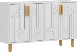 Hanah Home Console White Rodney - White