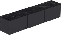 Hanah Home TV Stand Anthracite Neon Illuminated - Anthracite