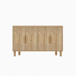Hanah Home Console Saphire Oak Roger - Saphire Oak