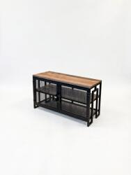 Hanah Home TV állvány Atlantic Pine, Black Zent