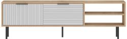 Hanah Home TV Stand Sapphire Oak White Venus - Sapphire Oak, White