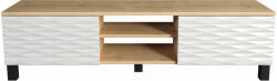 Hanah Home TV Stand Sapphire White Lukas - Sapphire, White