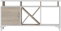 Hanah Home TV Stand White Cordoba Ay - White, Cordoba