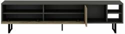 Hanah Home TV állvány, szürke, travertin Luga - szürke, travertin