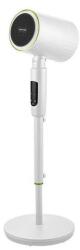 EUROLAMP Álló ventilátor fűtővel 50W/2200W/230V, átm. 20 cm, fehér 300-20019 (EU0780)