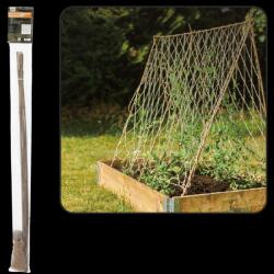 Garden Line Bambusz Kerti Szerkezet Juta Hálóval 1, 2 x 2, 1 M (CH-EDA6568)
